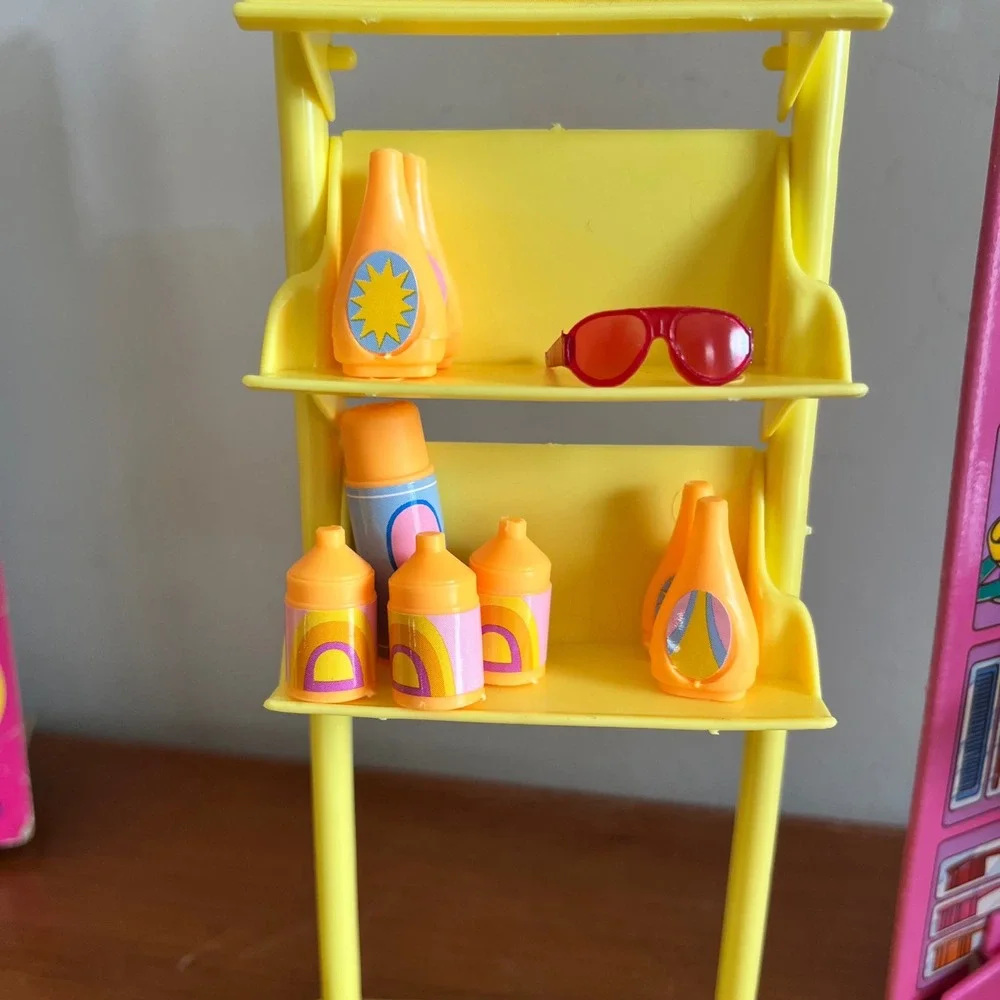 Vintage 1987 California Dream‎ Barbie Surf n Shop Playset Mattel 4461 Beach Toy